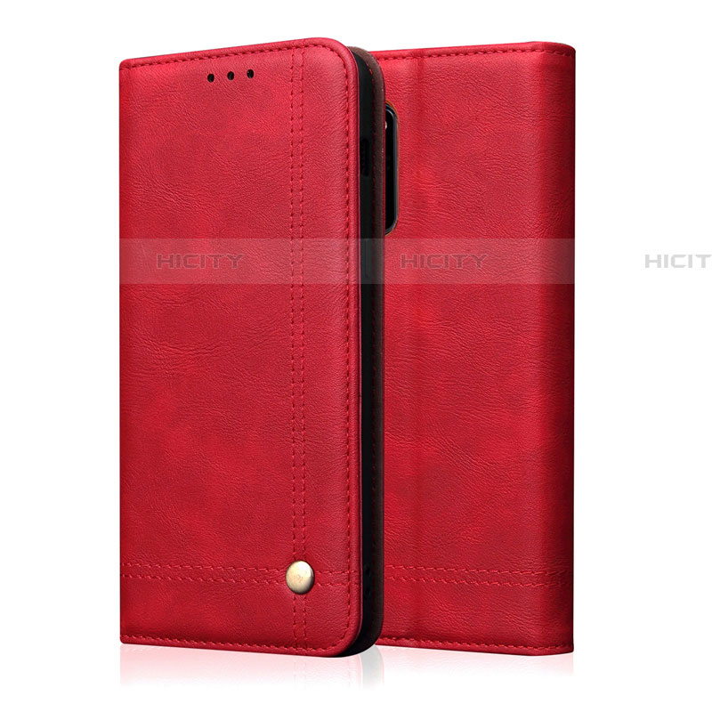 Handytasche Stand Schutzhülle Flip Leder Hülle L10 für Samsung Galaxy A51 5G Rot Plus