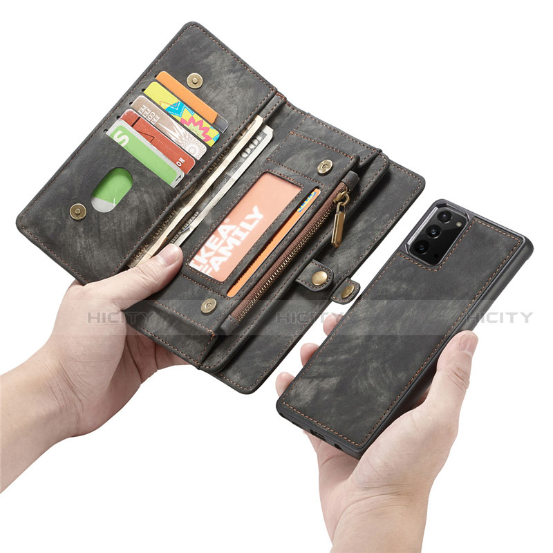 Handytasche Stand Schutzhülle Flip Leder Hülle L10 für Samsung Galaxy Note 20 5G