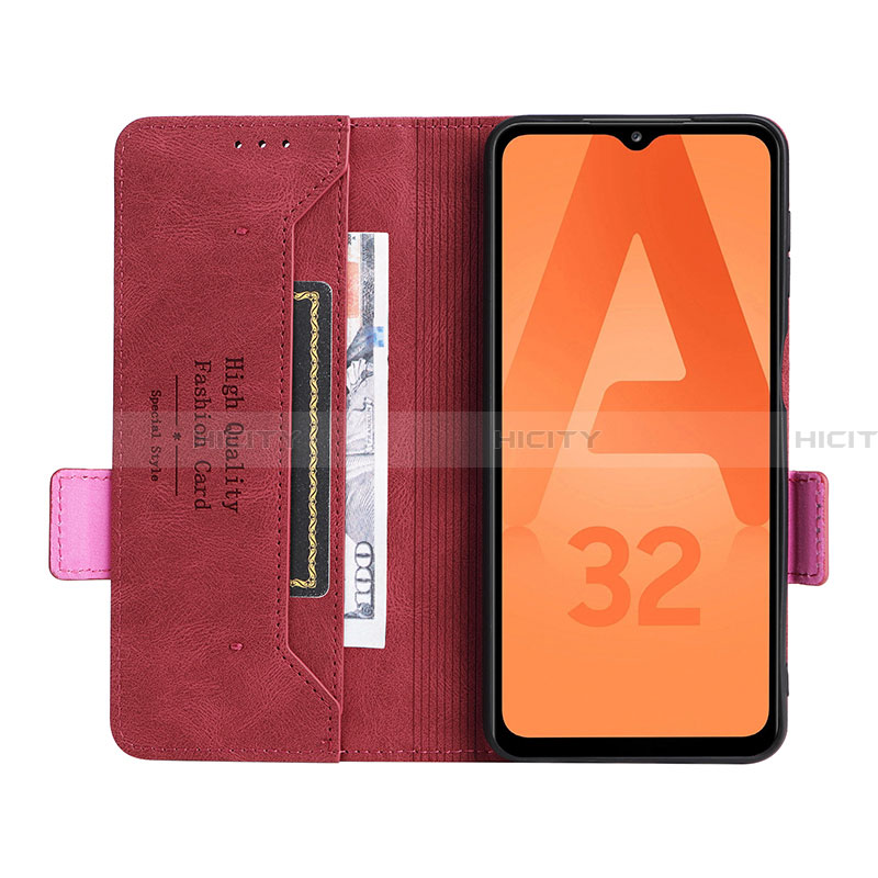 Handytasche Stand Schutzhülle Flip Leder Hülle L10Z für Samsung Galaxy A32 4G groß