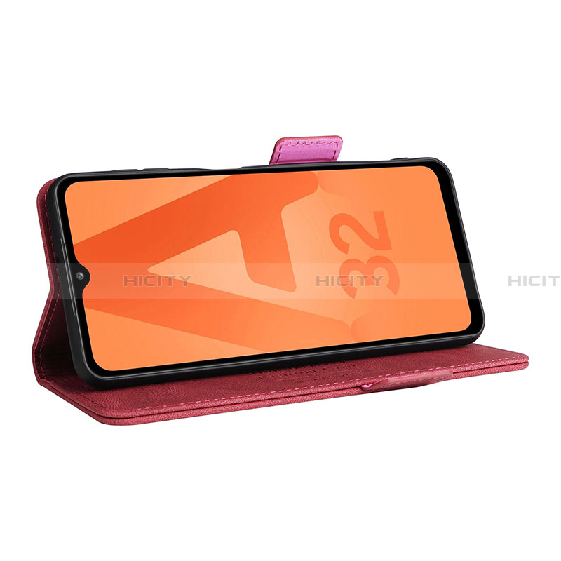 Handytasche Stand Schutzhülle Flip Leder Hülle L10Z für Samsung Galaxy A32 4G