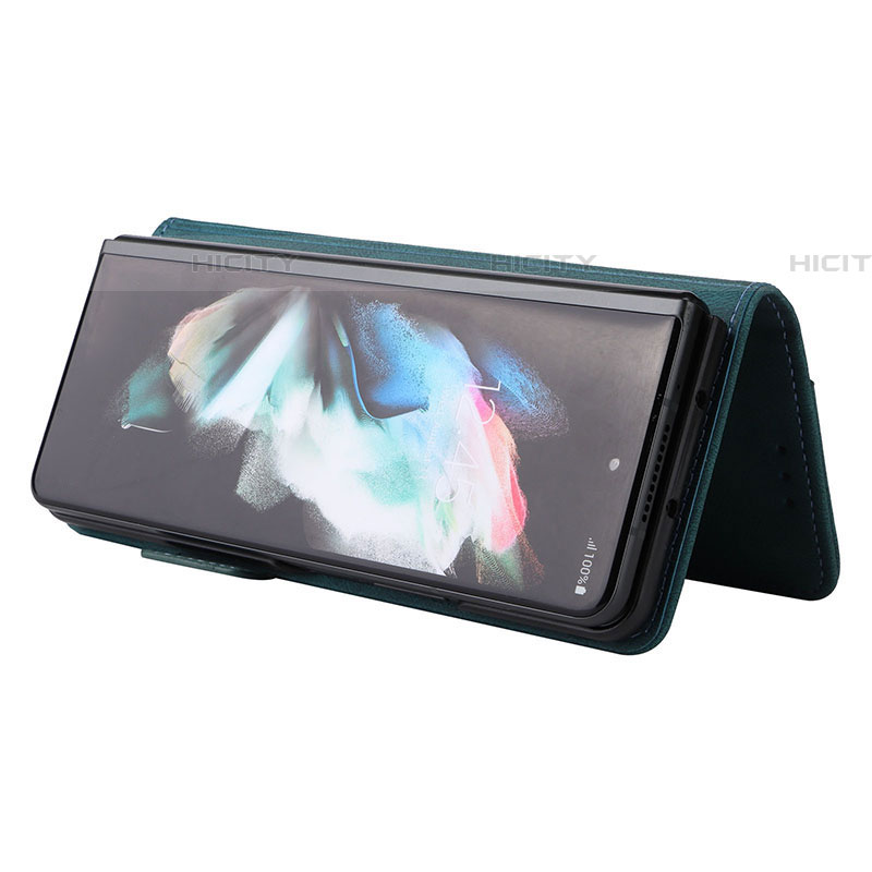 Handytasche Stand Schutzhülle Flip Leder Hülle L10Z für Samsung Galaxy Z Fold4 5G