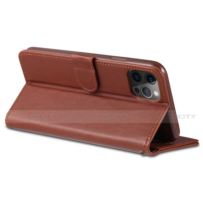 Handytasche Stand Schutzhülle Flip Leder Hülle L11 für Apple iPhone 12 Pro Max