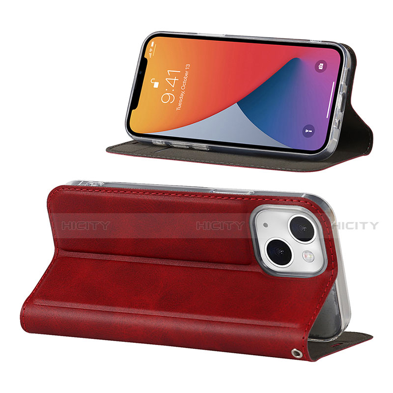 Handytasche Stand Schutzhülle Flip Leder Hülle L11 für Apple iPhone 13 groß