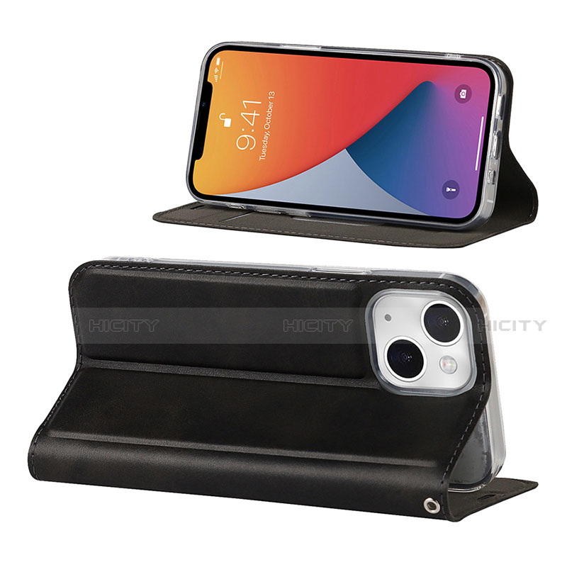 Handytasche Stand Schutzhülle Flip Leder Hülle L11 für Apple iPhone 13 groß