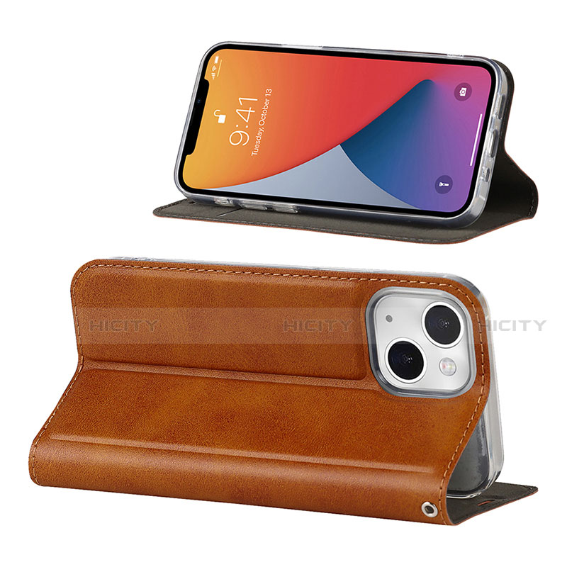 Handytasche Stand Schutzhülle Flip Leder Hülle L11 für Apple iPhone 13 Mini groß