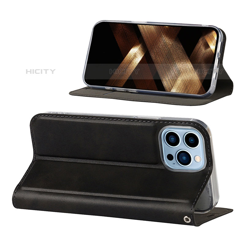 Handytasche Stand Schutzhülle Flip Leder Hülle L11 für Apple iPhone 16 Pro Max groß