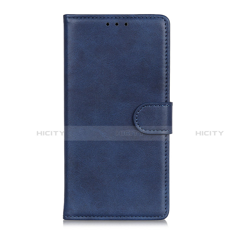 Handytasche Stand Schutzhülle Flip Leder Hülle L11 für Motorola Moto Edge Blau