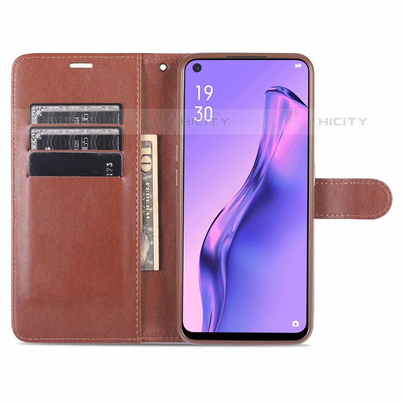 Handytasche Stand Schutzhülle Flip Leder Hülle L11 für Oppo A11s groß