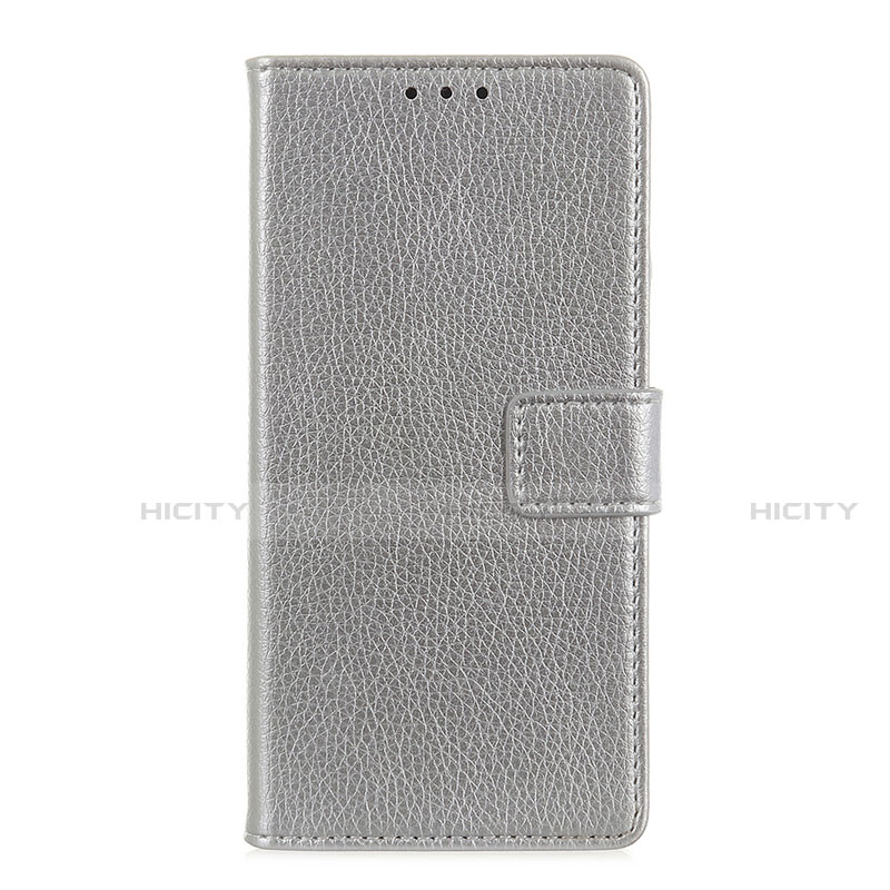 Handytasche Stand Schutzhülle Flip Leder Hülle L11 für Samsung Galaxy S20 FE 4G Silber Plus