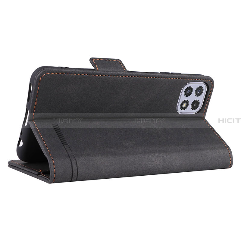 Handytasche Stand Schutzhülle Flip Leder Hülle L11Z für Samsung Galaxy A22 5G groß