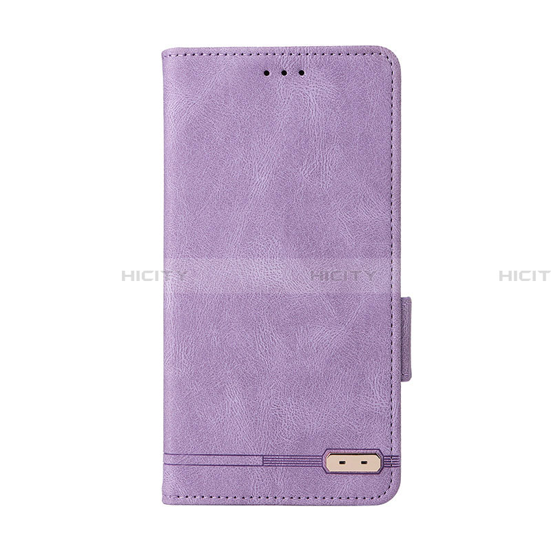 Handytasche Stand Schutzhülle Flip Leder Hülle L11Z für Samsung Galaxy A22 5G Violett Plus