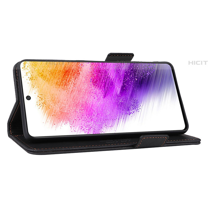 Handytasche Stand Schutzhülle Flip Leder Hülle L11Z für Samsung Galaxy A73 5G groß