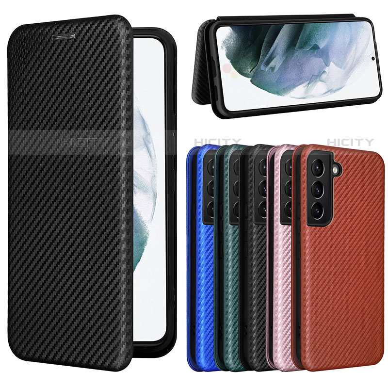 Handytasche Stand Schutzhülle Flip Leder Hülle L11Z für Samsung Galaxy S21 Plus 5G