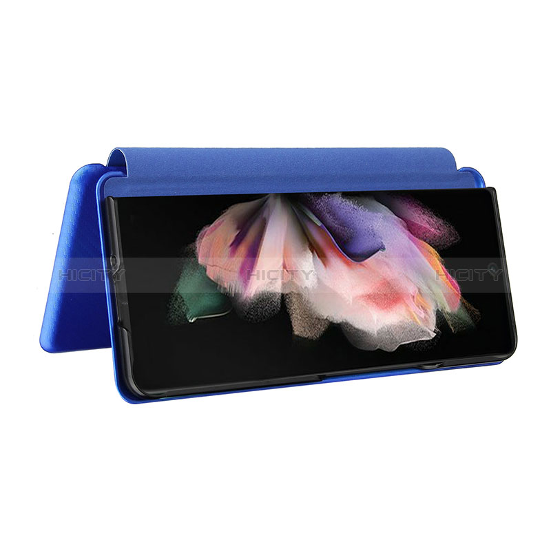 Handytasche Stand Schutzhülle Flip Leder Hülle L11Z für Samsung Galaxy Z Fold3 5G