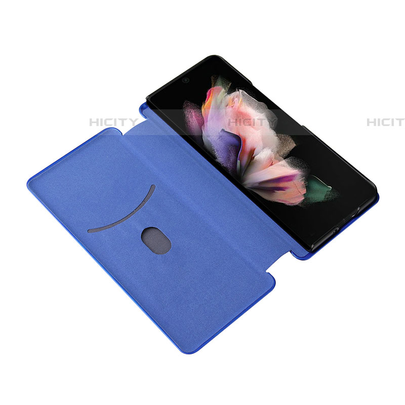 Handytasche Stand Schutzhülle Flip Leder Hülle L11Z für Samsung Galaxy Z Fold4 5G