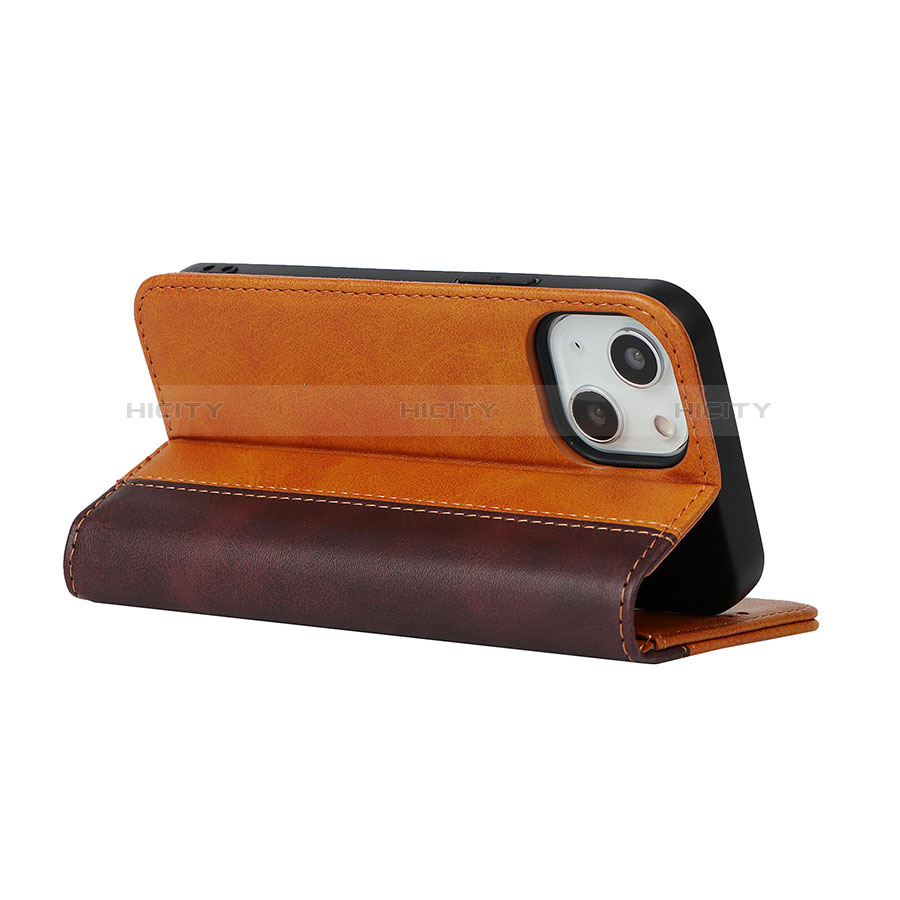 Handytasche Stand Schutzhülle Flip Leder Hülle L12 für Apple iPhone 13