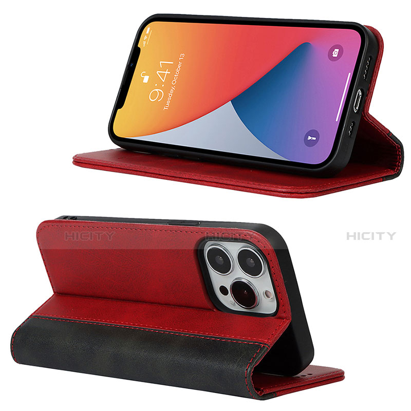 Handytasche Stand Schutzhülle Flip Leder Hülle L12 für Apple iPhone 13 Pro