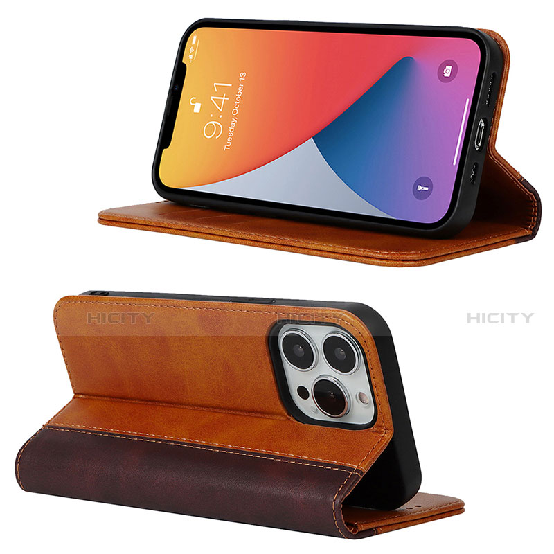 Handytasche Stand Schutzhülle Flip Leder Hülle L12 für Apple iPhone 13 Pro