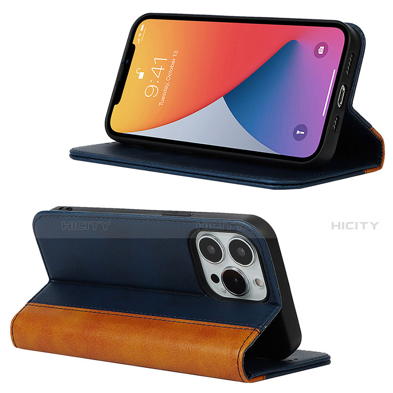 Handytasche Stand Schutzhülle Flip Leder Hülle L12 für Apple iPhone 13 Pro