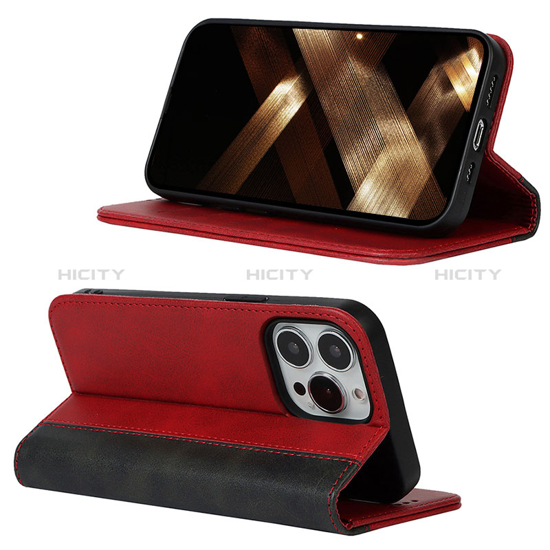 Handytasche Stand Schutzhülle Flip Leder Hülle L12 für Apple iPhone 14 Pro