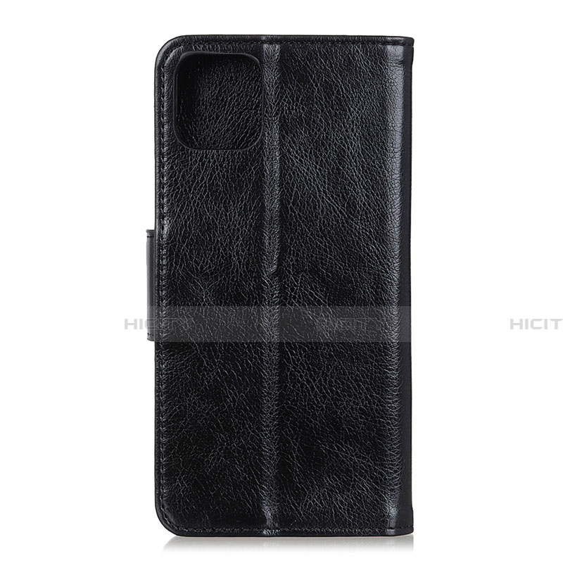 Handytasche Stand Schutzhülle Flip Leder Hülle L12 für Huawei Honor 30S Schwarz