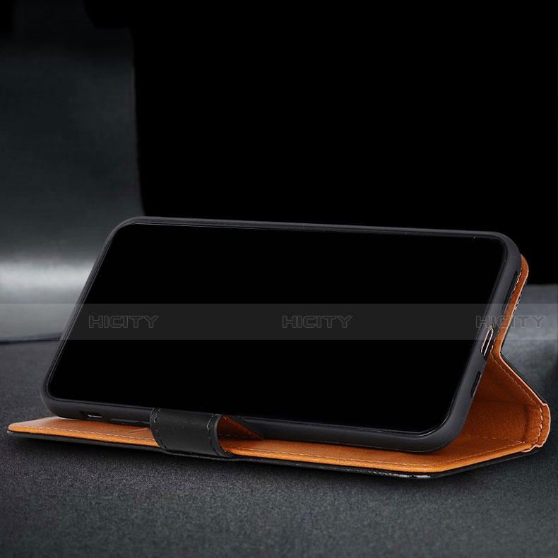 Handytasche Stand Schutzhülle Flip Leder Hülle L12 für Samsung Galaxy M31 groß