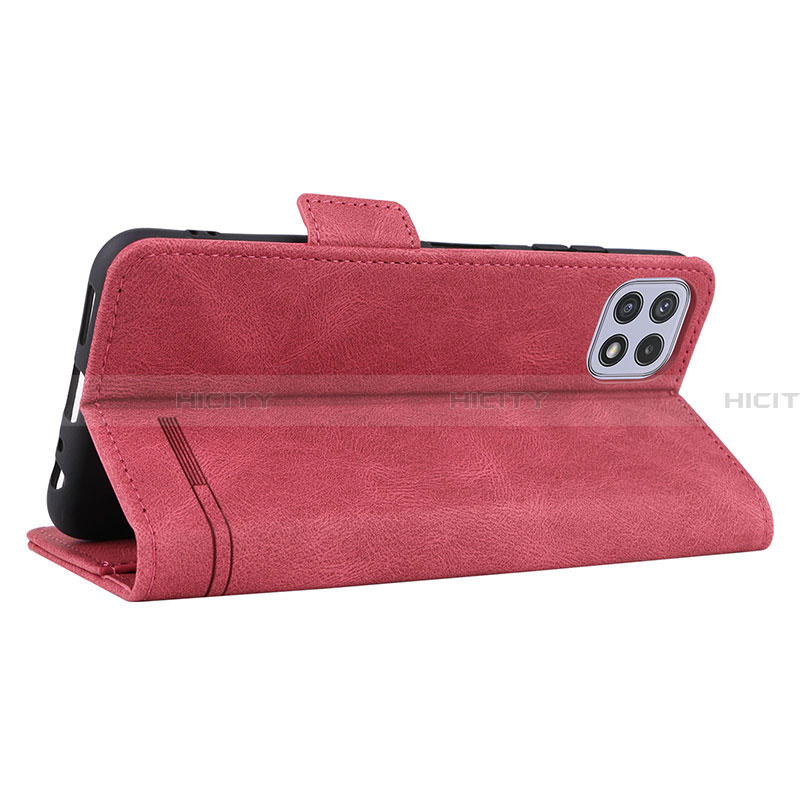 Handytasche Stand Schutzhülle Flip Leder Hülle L12Z für Samsung Galaxy A22 5G groß