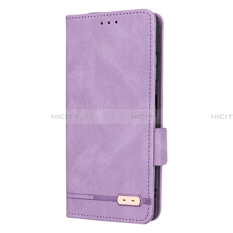 Handytasche Stand Schutzhülle Flip Leder Hülle L12Z für Samsung Galaxy A22 5G Violett Plus