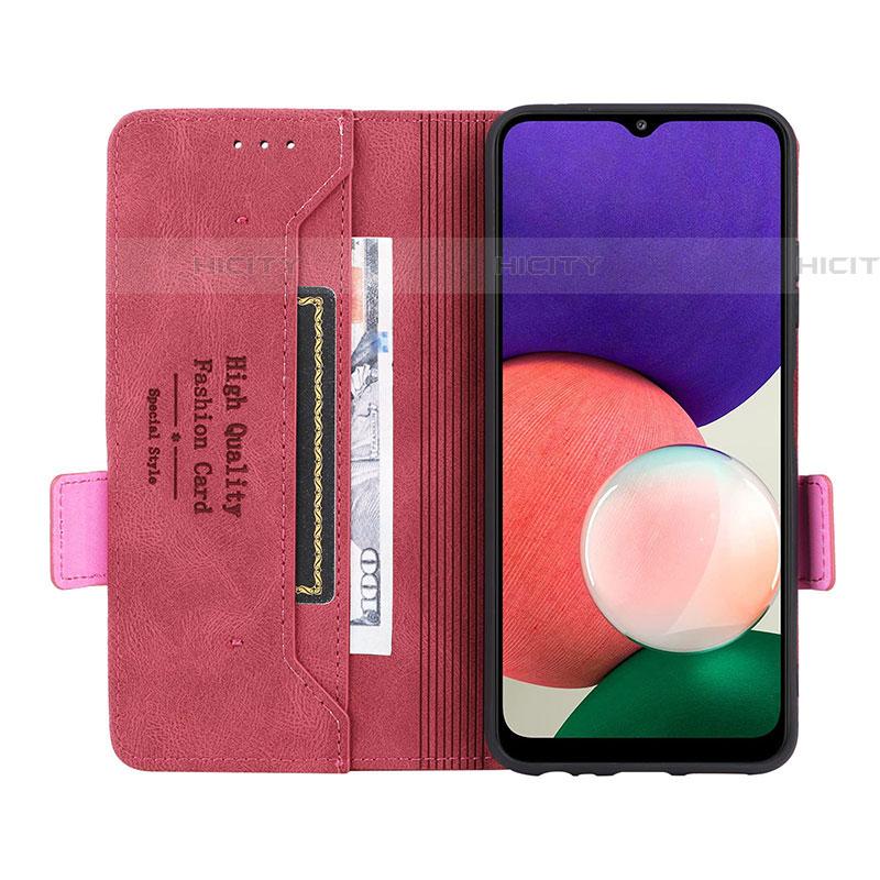 Handytasche Stand Schutzhülle Flip Leder Hülle L12Z für Samsung Galaxy F42 5G groß