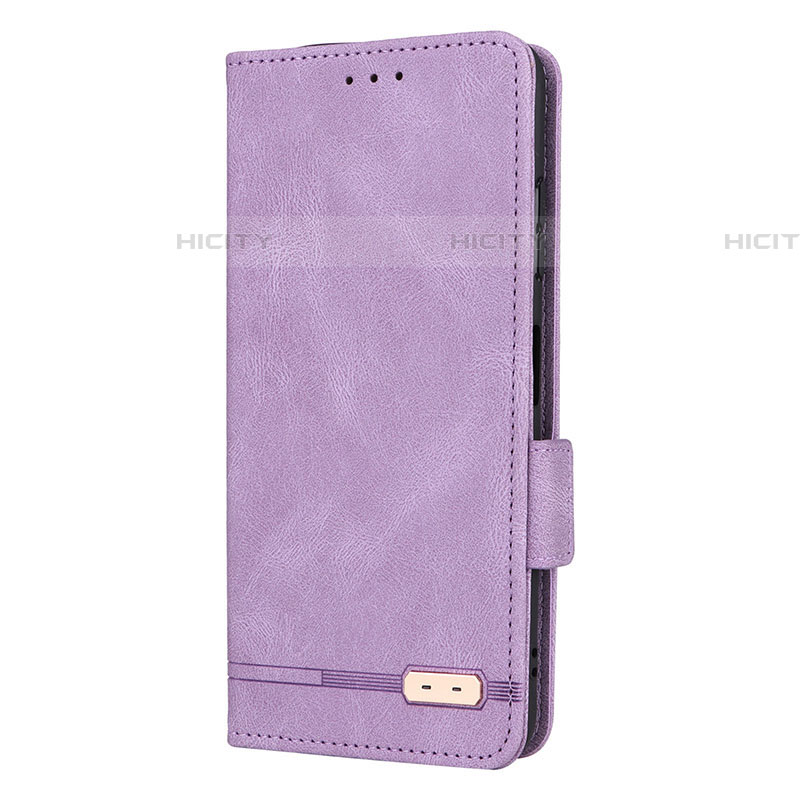 Handytasche Stand Schutzhülle Flip Leder Hülle L12Z für Samsung Galaxy F42 5G Violett Plus