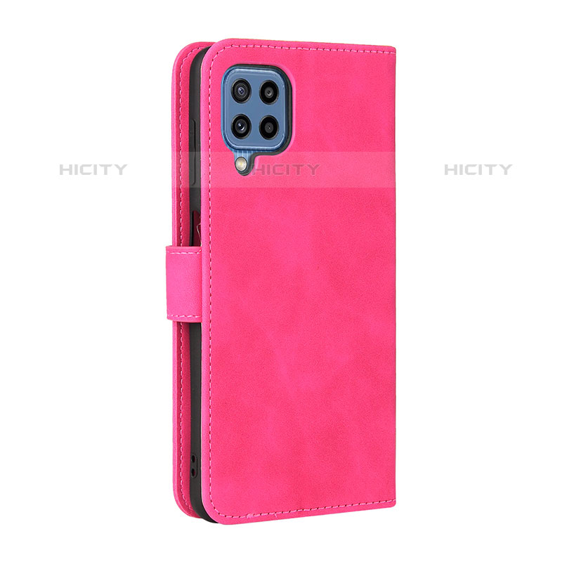 Handytasche Stand Schutzhülle Flip Leder Hülle L12Z für Samsung Galaxy M32 4G Pink