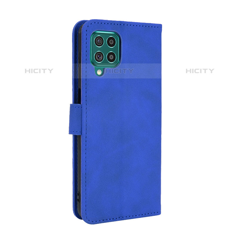 Handytasche Stand Schutzhülle Flip Leder Hülle L12Z für Samsung Galaxy M62 4G Blau