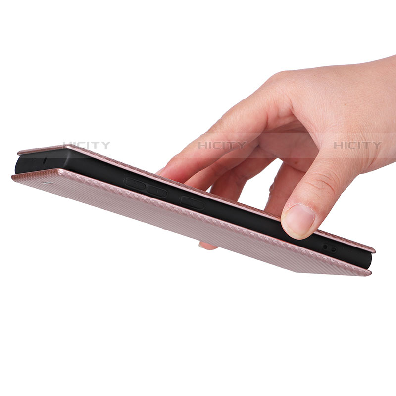 Handytasche Stand Schutzhülle Flip Leder Hülle L12Z für Samsung Galaxy S21 Ultra 5G groß