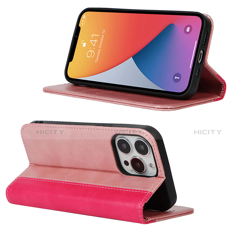 Handytasche Stand Schutzhülle Flip Leder Hülle L13 für Apple iPhone 13 Pro