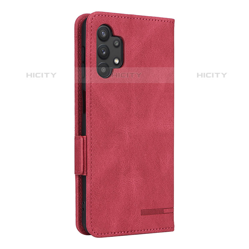 Handytasche Stand Schutzhülle Flip Leder Hülle L13Z für Samsung Galaxy M32 5G Rot