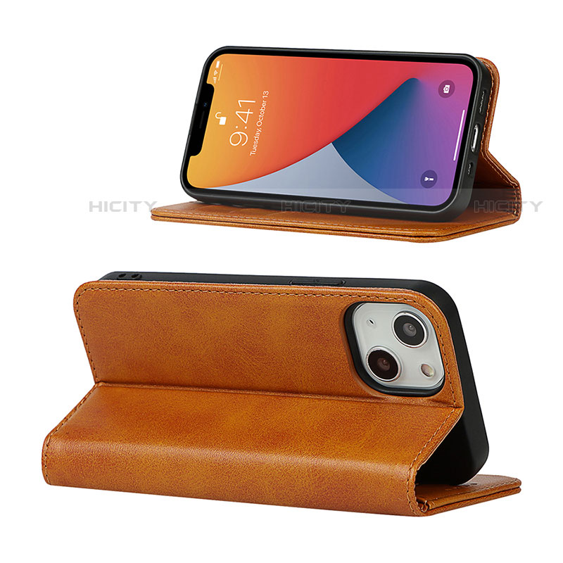 Handytasche Stand Schutzhülle Flip Leder Hülle L14 für Apple iPhone 13