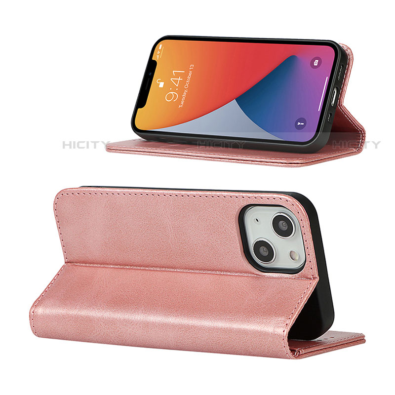 Handytasche Stand Schutzhülle Flip Leder Hülle L14 für Apple iPhone 13