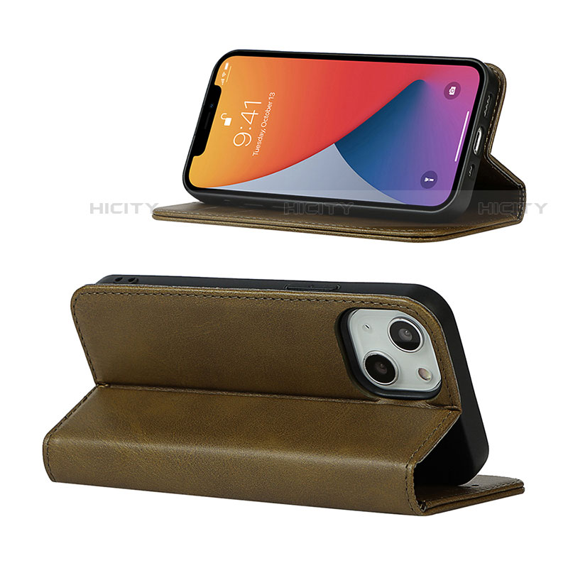 Handytasche Stand Schutzhülle Flip Leder Hülle L14 für Apple iPhone 13