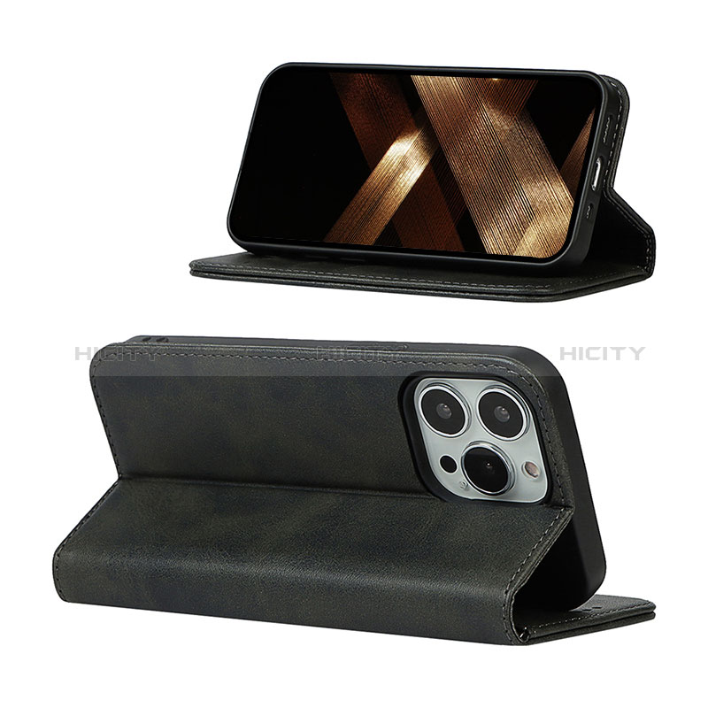 Handytasche Stand Schutzhülle Flip Leder Hülle L14 für Apple iPhone 14 Pro