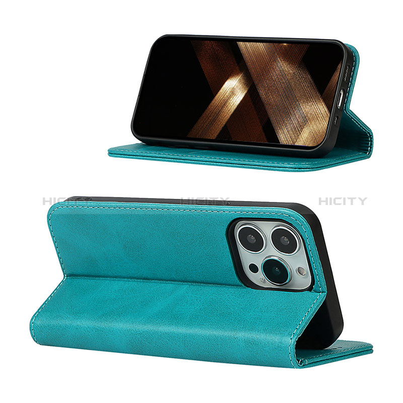 Handytasche Stand Schutzhülle Flip Leder Hülle L14 für Apple iPhone 14 Pro Max groß