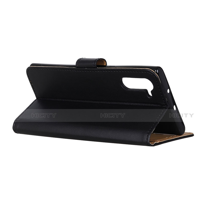 Handytasche Stand Schutzhülle Flip Leder Hülle L14 für Motorola Moto Edge groß