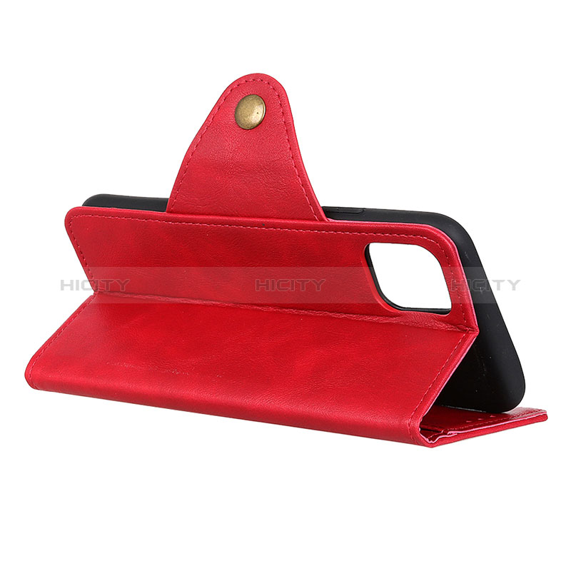 Handytasche Stand Schutzhülle Flip Leder Hülle L14 für Samsung Galaxy A71 4G A715 Rot