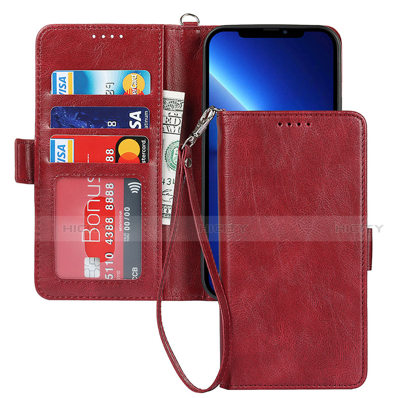 Handytasche Stand Schutzhülle Flip Leder Hülle L15 für Apple iPhone 13 Pro