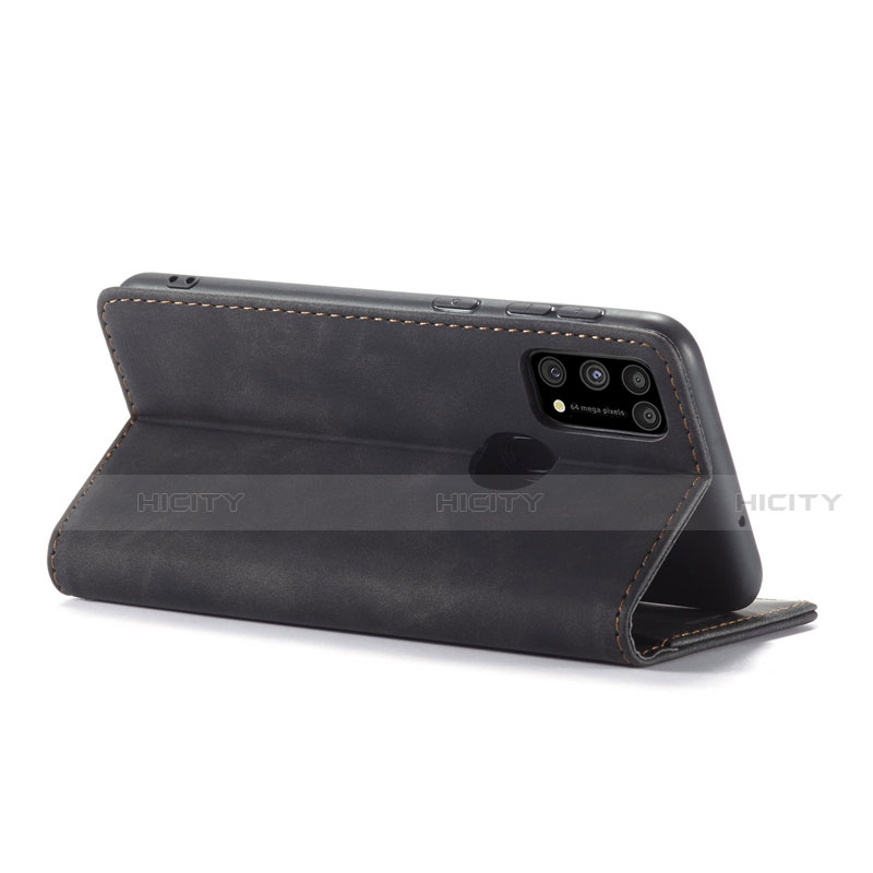 Handytasche Stand Schutzhülle Flip Leder Hülle L15 für Samsung Galaxy M31 groß