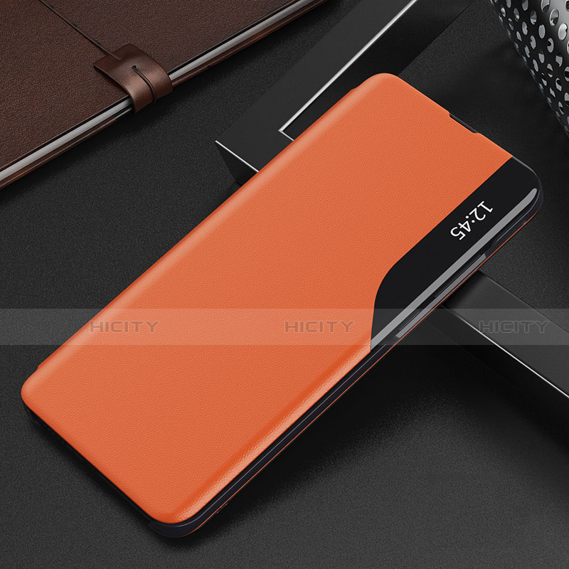 Handytasche Stand Schutzhülle Flip Leder Hülle L15 für Xiaomi Mi 10T Pro 5G Orange Plus