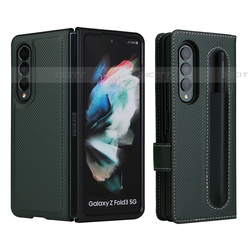 Handytasche Stand Schutzhülle Flip Leder Hülle L15Z für Samsung Galaxy Z Fold4 5G