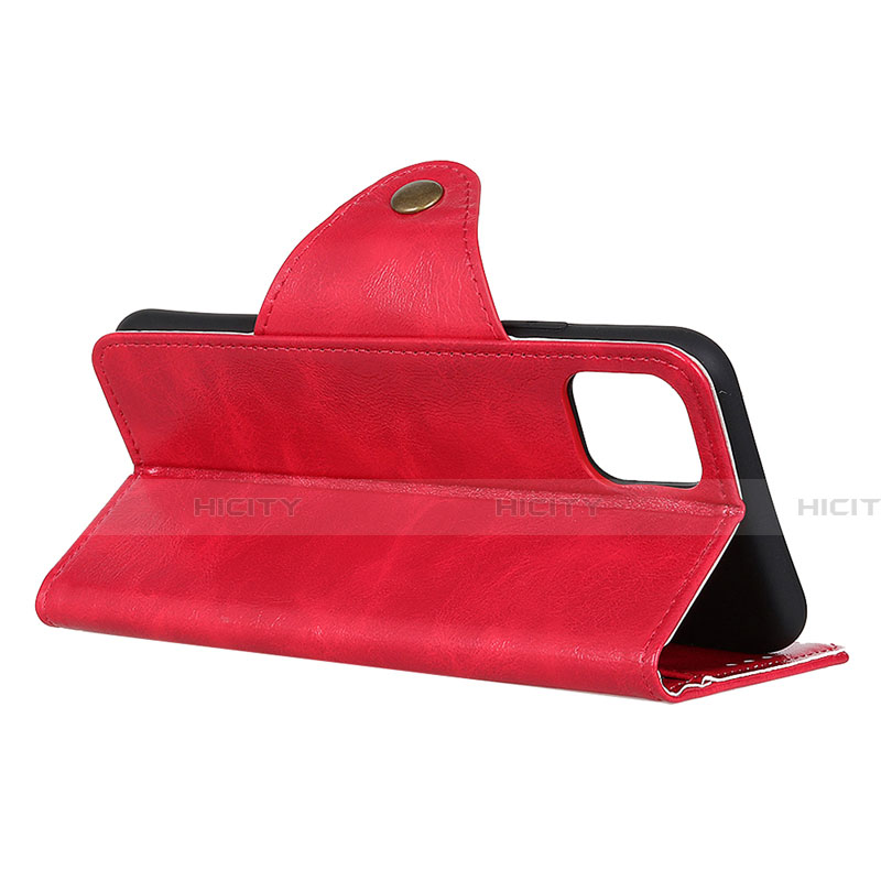 Handytasche Stand Schutzhülle Flip Leder Hülle L16 für Huawei Honor 30S Rot Plus