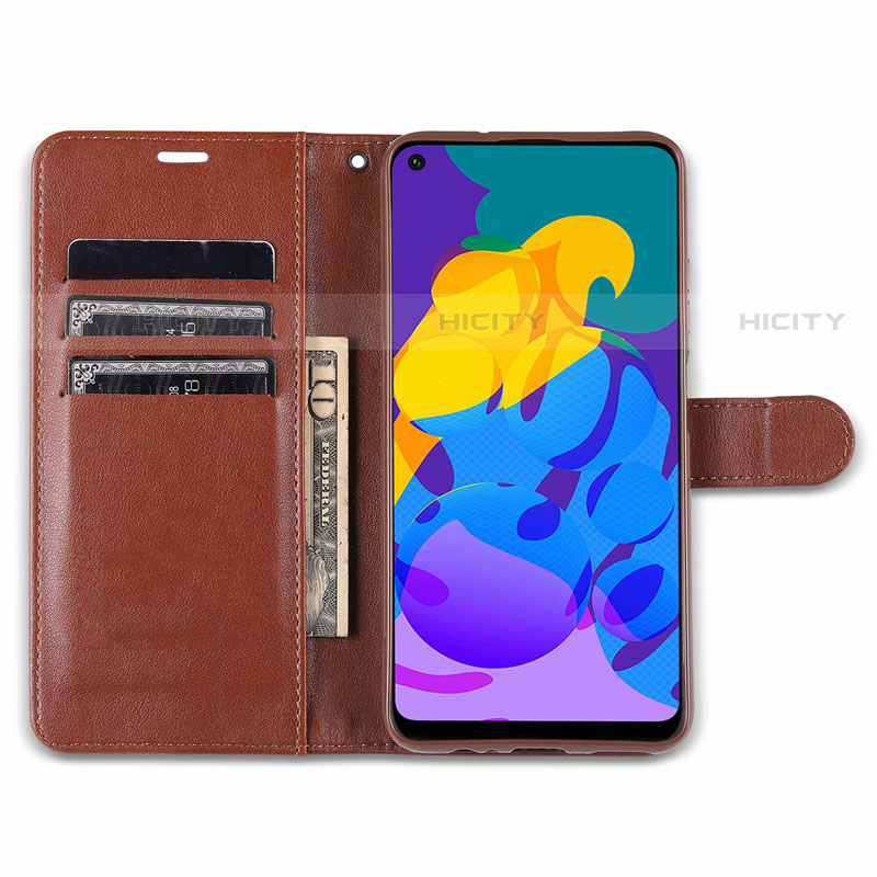 Handytasche Stand Schutzhülle Flip Leder Hülle L16 für Huawei Mate 40 Lite 5G groß