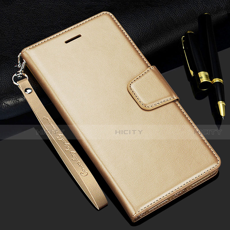 Handytasche Stand Schutzhülle Flip Leder Hülle L16 für Realme C11 Gold Plus