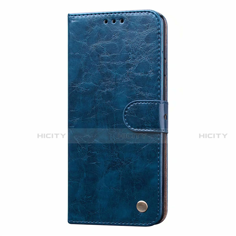 Handytasche Stand Schutzhülle Flip Leder Hülle L16 für Samsung Galaxy A31 Blau